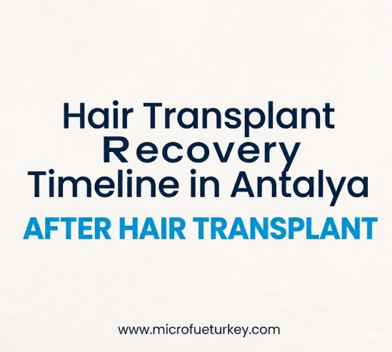 Hair Transplant Recovery Timeline in Antalya
